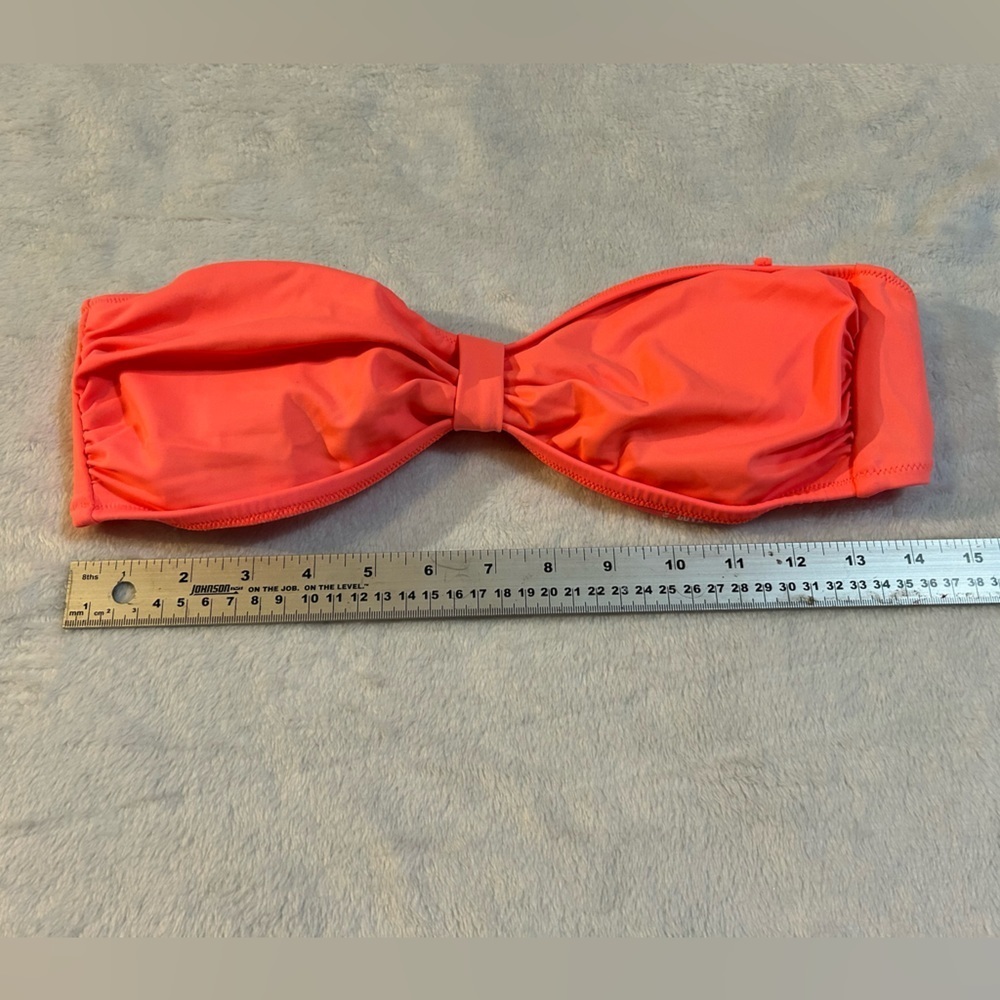 DO NOT BUY!!! Coral Pink by Victoria’s Secret Strapless Bikini Top